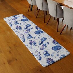 Benjamin Tate Design Autumn Leaves Runner Rug in Natural - Size: 67 cm x 230 cm - thumbnail 2