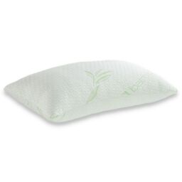 HomeSpace Direct Memory Foam Bamboo Pillow - 1 pack in Ivory - thumbnail 1