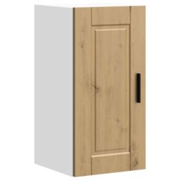 Berkfield Home Kitchen Wall Cabinet¬†Porto Artisan Oak Engineered Wood in Brown - thumbnail 2