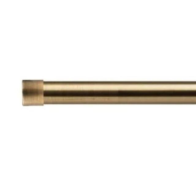 New Edge Blinds 16-19mm Fenton Extendable Eyelet Metal Curtain Pole Set in Bronze - Size: 120 cm - image 1