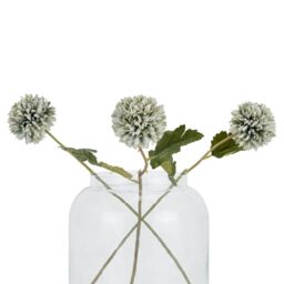 Love Lace Pale Green Blue Short Chrysanthemum Artificial Flower - thumbnail 5