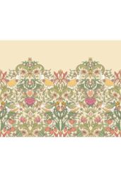 Origin Murals Birds, Fruit & Foliage Wall Mural in Gold - Size: W350 cm x H280 cm - thumbnail 2
