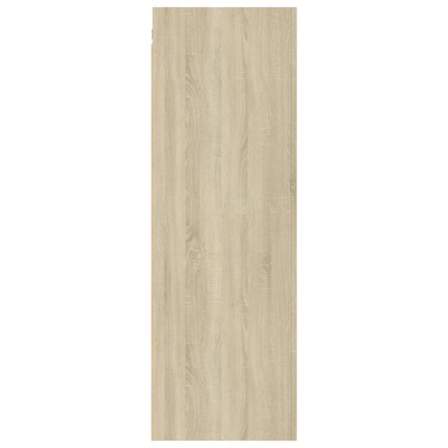 Berkfield Home TV Cabinet Sonoma Oak 30.5x30x90 cm Engineered Wood in Light Tan - image 1