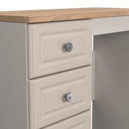 Ready Assembled 2 U Surrey 3 Drawer Vanity (Ready Assembled) in Taupe - Size: Medium - thumbnail 5