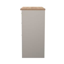 Ready Assembled 2 U Surrey 3 Drawer Vanity (Ready Assembled) in Taupe - Size: Medium - thumbnail 3