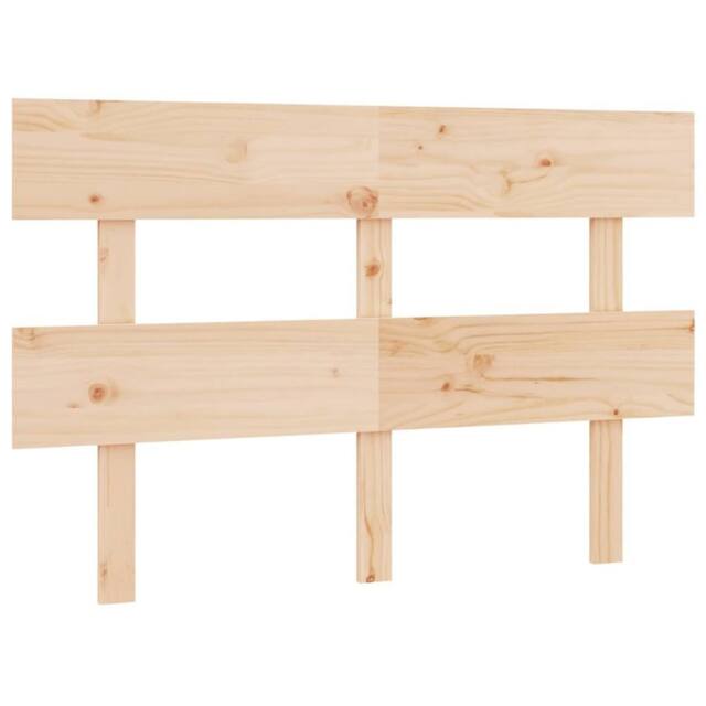 Berkfield Home Bed Headboard 164x3x81 cm Solid Wood Pine in Light Brown - Size: 164 x 3 x 81 cm - image 1