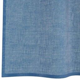 Berkfield Home Voile Curtains with Rod Pockets 2 pcs Royal Blue - thumbnail 6