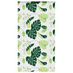 Berkfield Home Shower Roller Blind with Cassette 140x240 cm Fabric Width 136 cm in Green - thumbnail 2