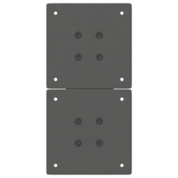Berkfield Home Coffee Table Legs X-Shaped 2 pcs Anthracite 28x(42-43) cm Steel - thumbnail 7