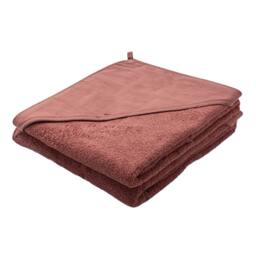 ARTG Print-Me Hooded Towel in Cerise - thumbnail 1