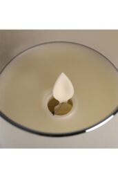 Living and Home 3Pcs Smoke Grey Glass Flameless LED Candles Realistic Swaying Flame Pillar Candles w/ Remote Control & Timer for Wedding Christmas - thumbnail 9