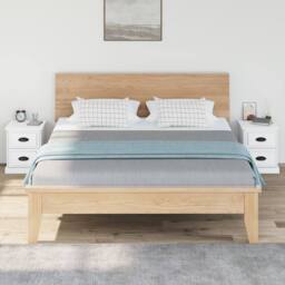Berkfield Home Bedside Cabinets 2 pcs White 39x39x47.5 cm Engineered Wood - thumbnail 3