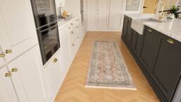 Gooch Luxury Rugs Heritage Gharaje Rug in Terracotta - Size: 80 cm x 240 cm - thumbnail 2