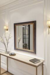 Yearn Mirrors Classic Bronze Gold Bevelled Wall Mirror