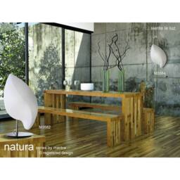 Netlighting Natura Floor Lamp 4 Light E27 Outdoor IP44 Matt WhiteOpal White - thumbnail 4
