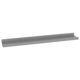 Berkfield Home Decorative Wall Shelves 4 pcs Grey 60x9x3 cm - Size: 60 x 9 x 3 cm - thumbnail 5