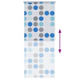 Berkfield Home Shower Roller Blind 100x240 cm Circle - thumbnail 5