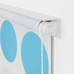 Berkfield Home Shower Roller Blind 100x240 cm Circle - thumbnail 7