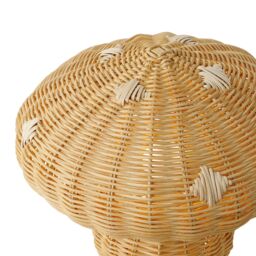 Nordlux Vintage Indoor Table Lamp Brown Rattan E27 Hand made - Mains Powered, IP20 - thumbnail 4