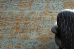 RugsX Wool Omega Rug in Gold - Size: 200 cm x 300 cm - thumbnail 5