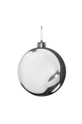 KDMD Silver Shiny Shatterproof Bauble x1 25cm - thumbnail 5