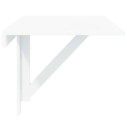 Berkfield Home Folding Wall Table High Gloss White 100x60x56 cm Engineered Wood - Size: 100 x 60 x 56 cm - thumbnail 6