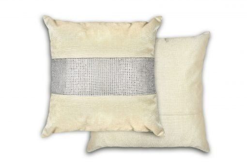 New Edge Blinds Melia Cushion Cover in Brown - Size: 43 cm x 43 cm - image 1