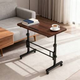 NESTLUNE Desk Standing Desk Home Office in Brown - Size: 100 cm x 15 cm - thumbnail 6