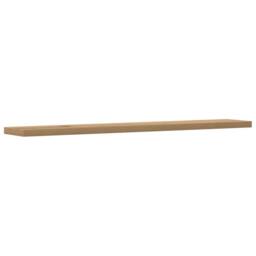Berkfield Home Wall Shelves 4 pcs Artisan Oak 60x20x1.5 cm Engineered Wood in Brown - thumbnail 7