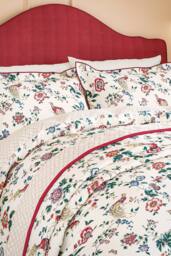 V&A 'Birds Of Paradise' Cotton Duvet Cover Set - Size: Single - thumbnail 2