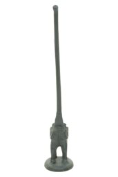 Orsina Fauna Elephant Toilet Roll Holder With Tail in Grey - thumbnail 2