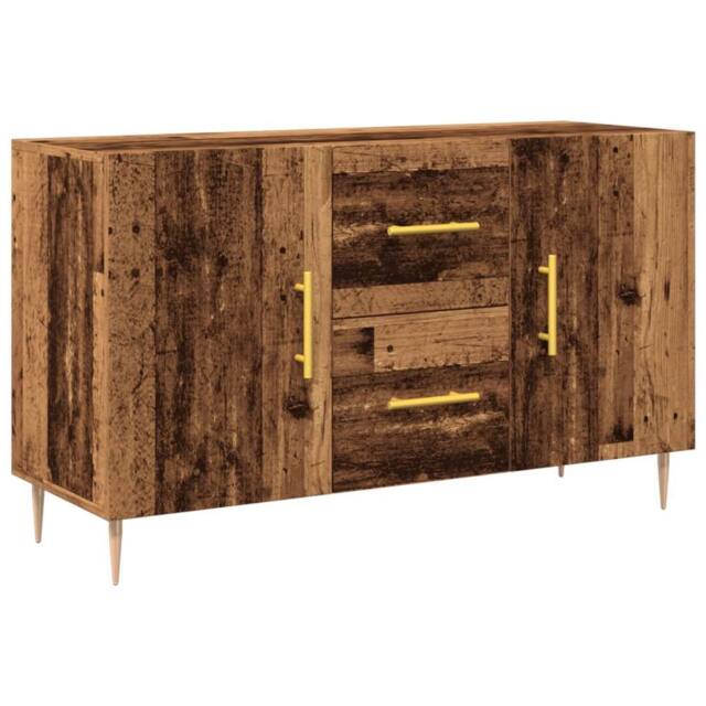 Berkfield Home Sideboard Old Wood 100x36x60 cm Engineered Wood in Brown - Size: 100 x 36 x 60 cm - image 1