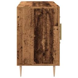 Berkfield Home Sideboard Old Wood 100x36x60 cm Engineered Wood in Brown - Size: 100 x 36 x 60 cm - thumbnail 5