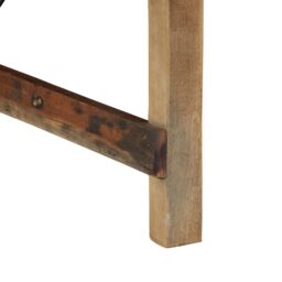 Berkfield Home Coffee Table 110x55x40 cm Solid Wood Reclaimed in Brown - Size: 110 x 55 x 40 cm - thumbnail 9