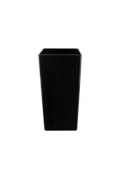 KDMD Black Acrylic Square Vase Dia14.5 x H30cm - thumbnail 2