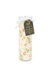 KDMD Fairy Folklore Moss & Sandalwood Candle - 55hr Scented Glass Tube in White - thumbnail 2