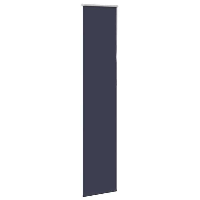 Berkfield Home Roller Blind Blackout Marine 40x210 cm Fabric Width 35.7 cm Polyester in Blue - image 1