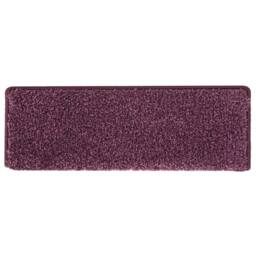 Berkfield Home Decorative Carpet Stair Treads 15 pcs 65x21x4 cm Dark Purple - Size: Medium - thumbnail 4