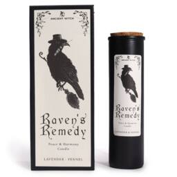 Serenityy Ancient Witch Ritual Candle - Raven's Remedy in Black