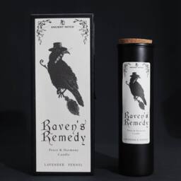 Serenityy Ancient Witch Ritual Candle - Raven's Remedy in Black - thumbnail 5
