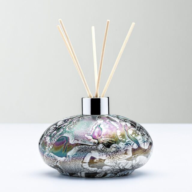 Sienna Glass Reed Diffuser Silver Oval - image 1