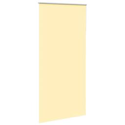 Berkfield Home Roller Blind Blackout Coffee 150x230 cm Fabric Width 146.6 cm Pol… in Yellow - thumbnail 1