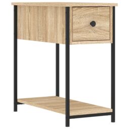 Berkfield Home Bedside Cabinets 2 pcs Sonoma Oak 30x60x60 cm Engineered Wood in Brown - Size: 30 x 60 x 60 cm - thumbnail 5