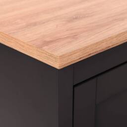 Wyld and Coco Grey TV Stand for Up to 52 Inch TVs 2 Cabinets and Drawer - thumbnail 7