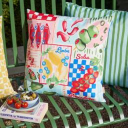 Furn Mediterranean Picnic Outdoor Cushion - Size: 45 cm x 45 cm - thumbnail 1