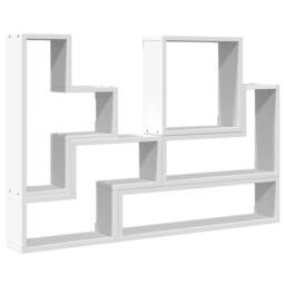 Berkfield Home Wall Shelf White 96x12x64 cm Engineered Wood - Size: 96 x 12 x 64 cm - thumbnail 2