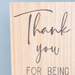 Amaya Rose Ltd Thank You For Being Such An Important Part Of My Story. Teacher Gift in Beige - thumbnail 4