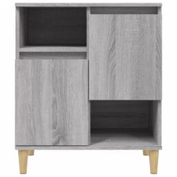 Berkfield Home Sideboard Grey Sonoma 60x35x70 cm Engineered Wood - Size: 60 x 35 x 70 cm - thumbnail 6