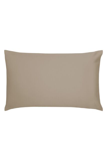 1951 'Luxury 400 Thread Count' Cotton Sateen Large Pillowcase Pair in Beige - image 1