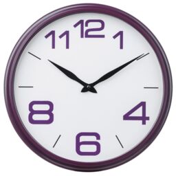 Orsina Maison by Premier Plastic Frame Wall Clock in Purple - thumbnail 2